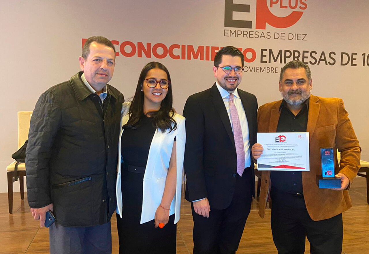 Reconocimiento empresa de Diez plus